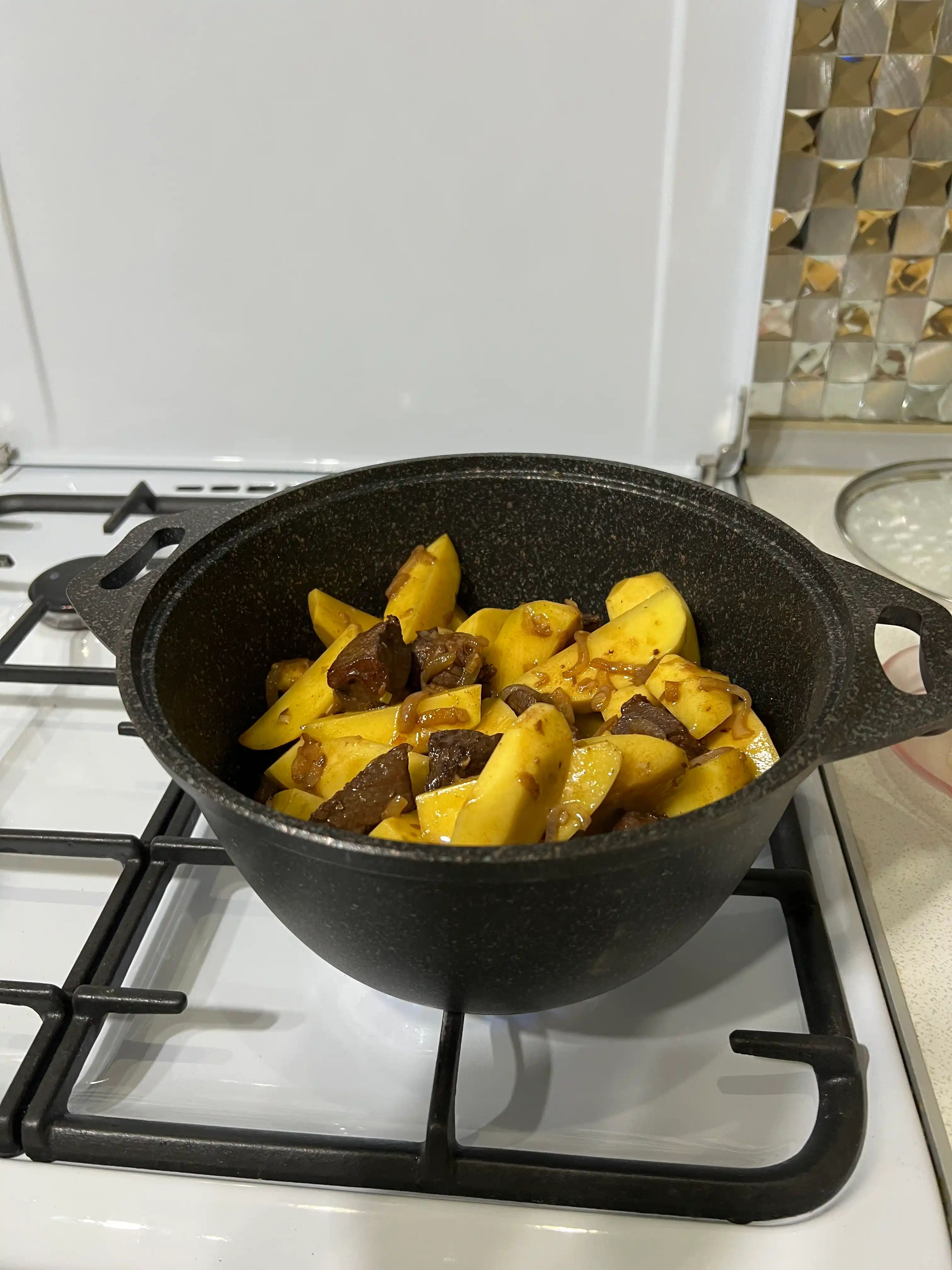 Кастрюля Kukmara Granit Ultra, со стеклянной крышкой
