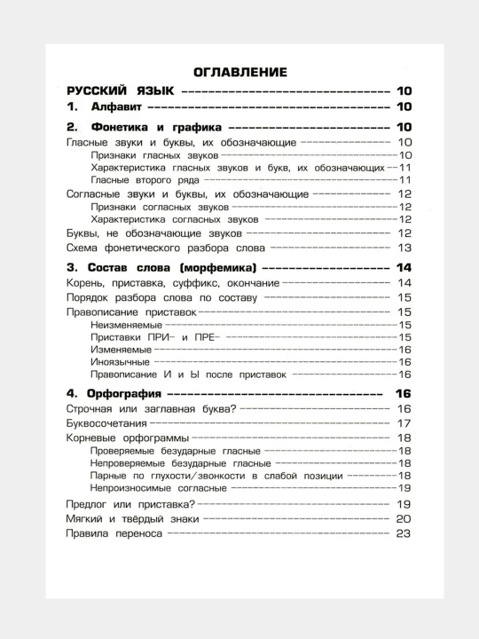 Spravochnik dlya nachal'nykh klassov, Shklyarova T. V.