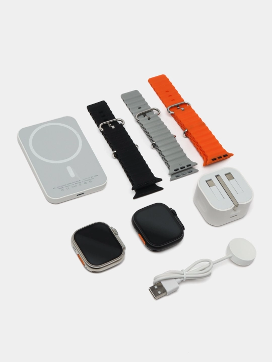 Умные часы Smart Watch 12 + 2 + 2 в одном, Y50, Ultra, Y50, для iPhone и Android - 