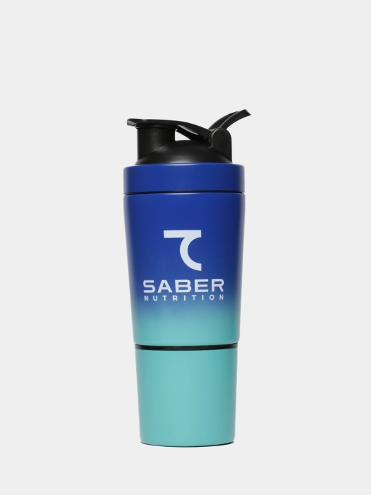 7 SABER stakanli Shaker, metall, 600 ml