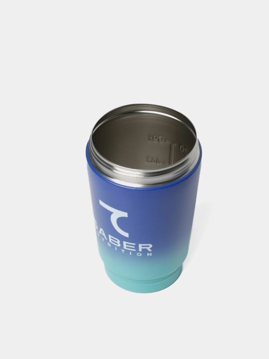 7 SABER stakanli Shaker, metall, 600 ml