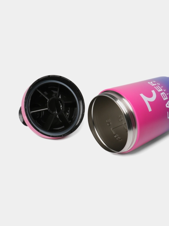 7 SABER stakanli Shaker, metall, 600 ml