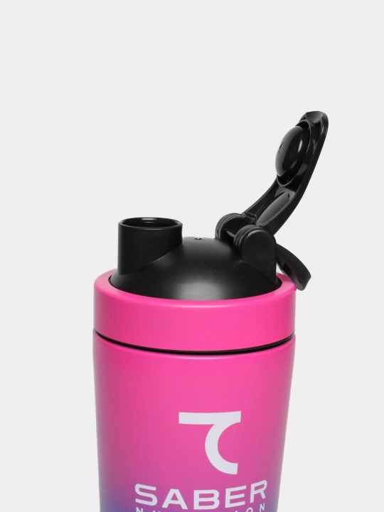7 SABER stakanli Shaker, metall, 600 ml