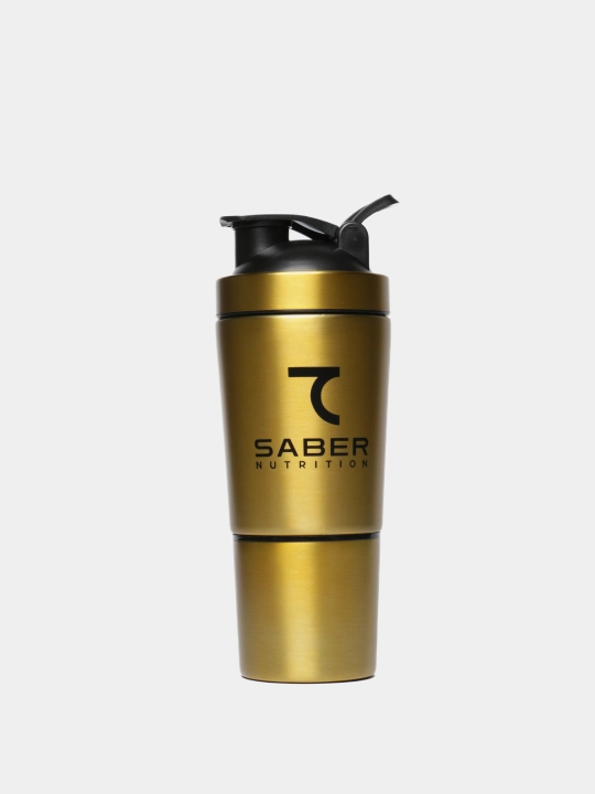 7 SABER stakanli Shaker, metall, 600 ml