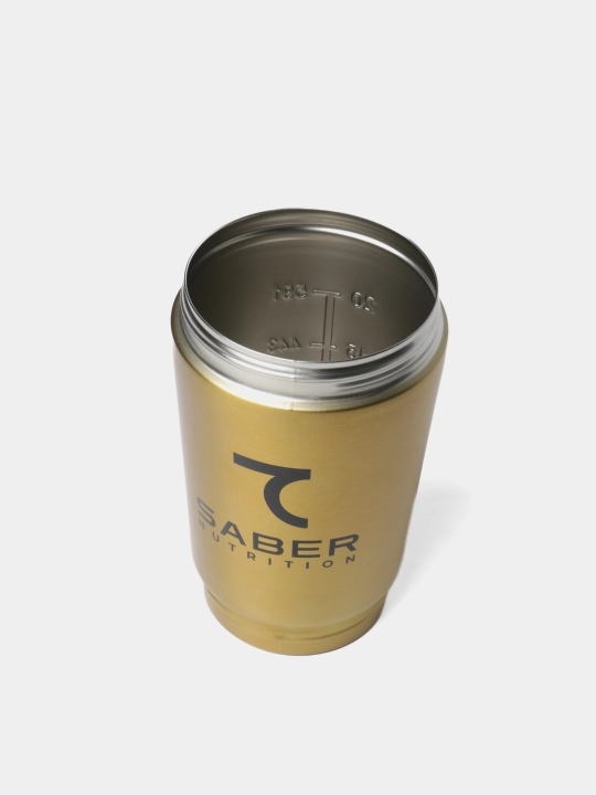 7 SABER stakanli Shaker, metall, 600 ml