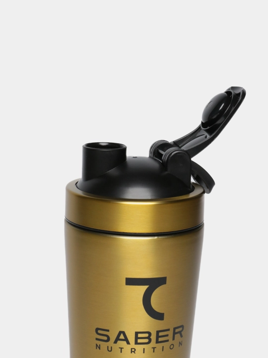 7 SABER stakanli Shaker, metall, 600 ml