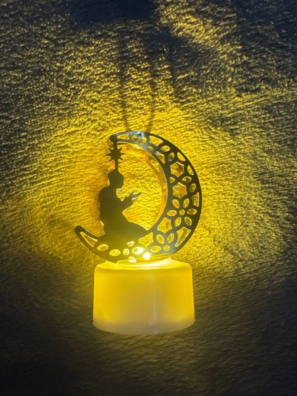 Ramazon sun'iy tungi bezak Creative Chic Oy Stol chiroq EID Muborak