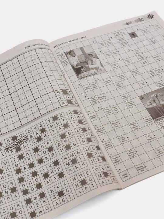 Lisa tomonidan rus tilida jumboq, skanvord va sudoku to'plami №7/24