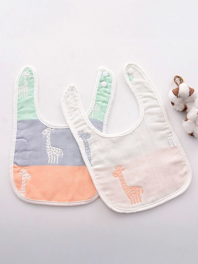 Детские слюнявчики для кормления новорожденных — BABYMAM-BIBS-МАНГО