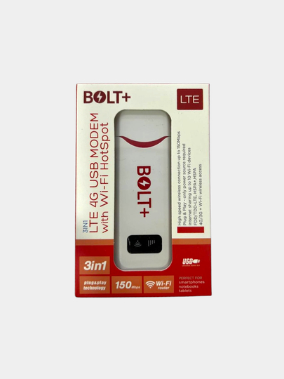 Wifi modem 4G LTE USB router funksiyalari bilan