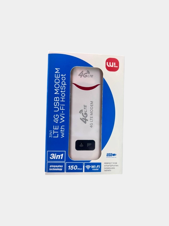 Wifi modem 4G LTE USB router funksiyalari bilan