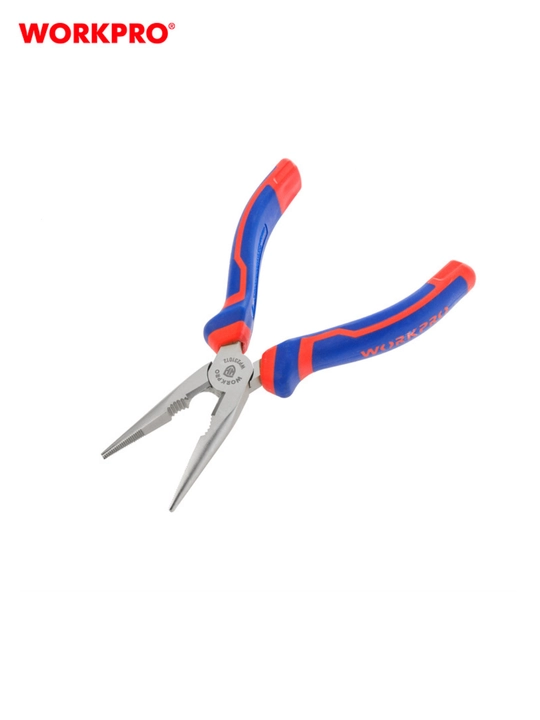 Penslar, yon kesgichlar, uzun burunli penselar to'plami WORKPRO, 160 mm WP201008