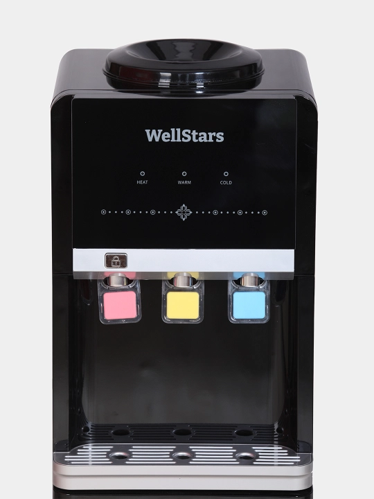 Кулер для воды WellStars, с холодильником и со шкафчиком