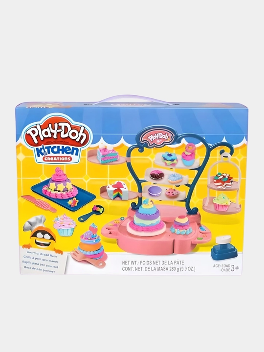 Play-Doh yasash to'plami, bolalar plastilini, bolalar oshxonasi, bolalar pishiriqxonasi