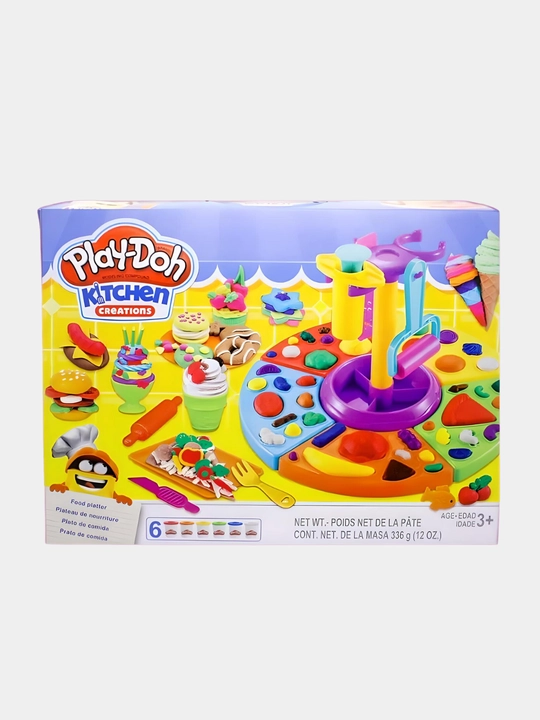 Play-Doh yasash to'plami, bolalar plastilini, bolalar oshxonasi, bolalar pishiriqxonasi