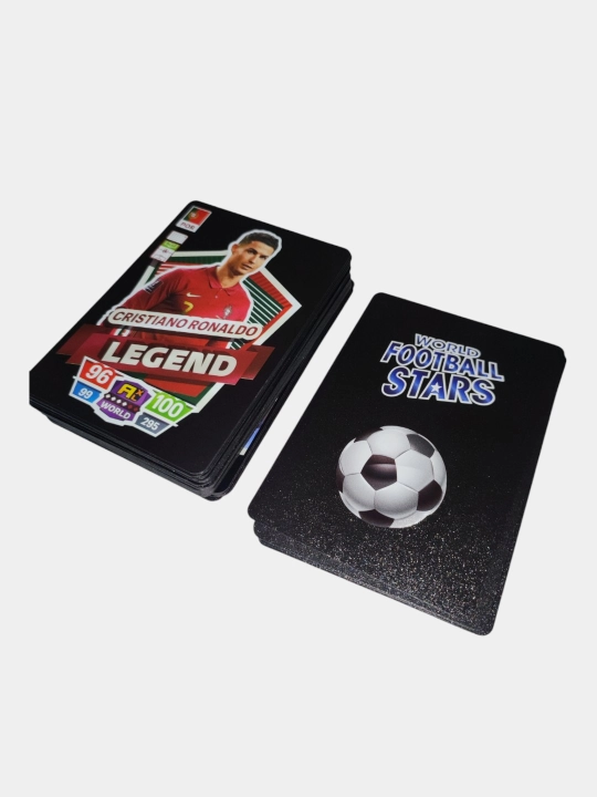 Pokemon va futbolchi kartalari to'plami, 10 dona - 