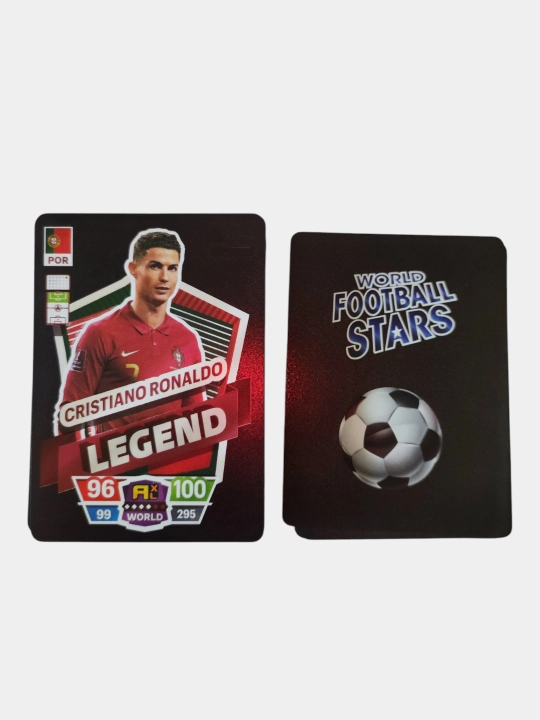 Pokemon va futbolchi kartalari to'plami, 10 dona