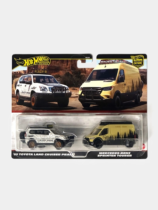 Hot Wheels, yig'iladigan o'yinchoq mashinasi 1/64, Nissan, Toyota, Mercedes, BMW - 