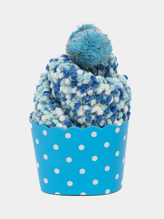 Cupcake uslubidagi yangi yil issiq paypoqlari, yangi yil sovg‘asi, qizlar va yaqinlar uchun