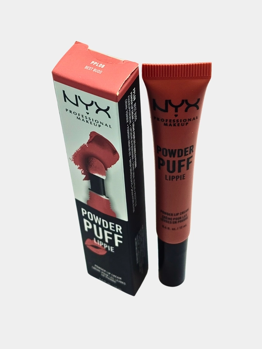 Yumshoq tabiiy blesk va mat effekt, lablar uchun lab bo'yog'i-NYX Powder Puff Lippie