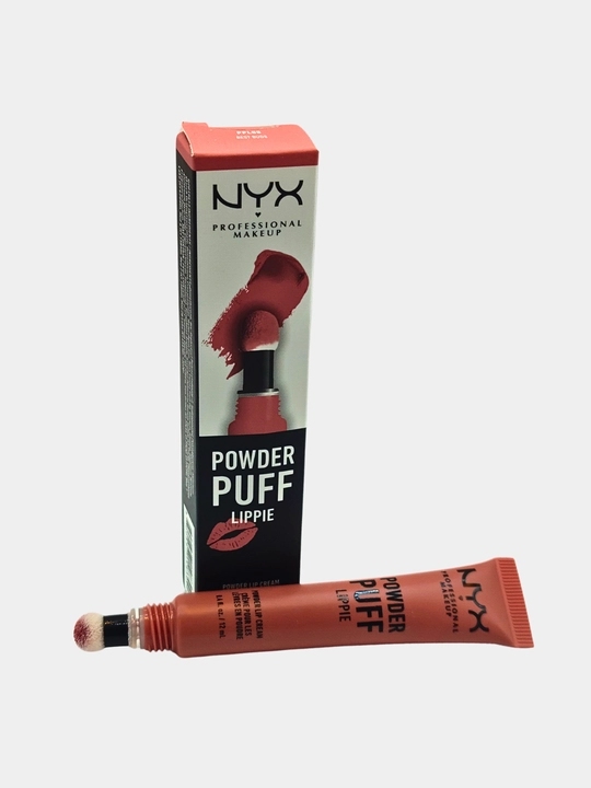 Yumshoq tabiiy blesk va mat effekt, lablar uchun lab bo'yog'i-NYX Powder Puff Lippie