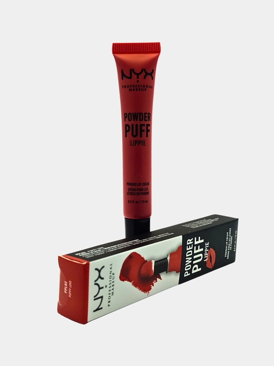 Yumshoq tabiiy blesk va mat effekt, lablar uchun lab bo'yog'i-NYX Powder Puff Lippie
