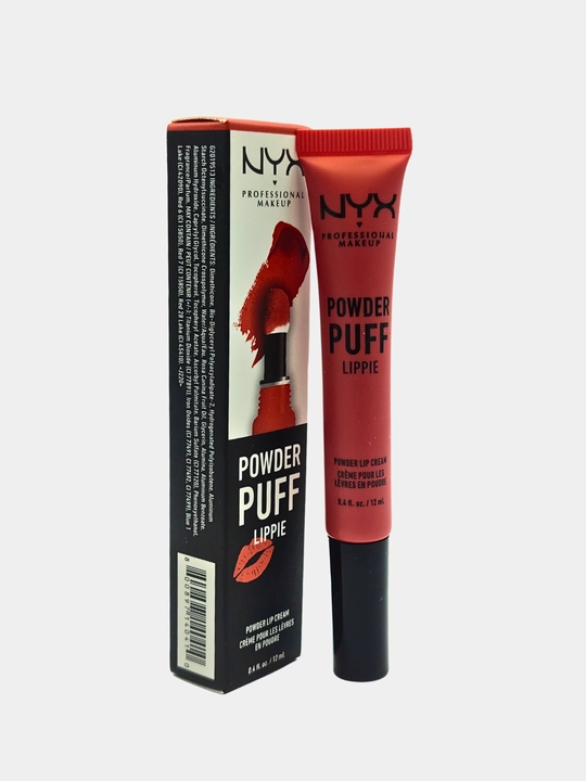 Yumshoq tabiiy blesk va mat effekt, lablar uchun lab bo'yog'i-NYX Powder Puff Lippie