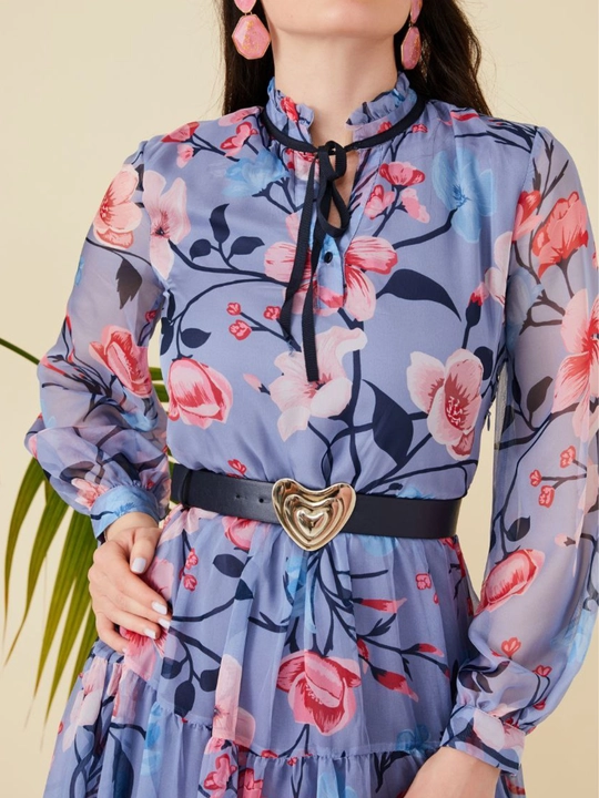 Ladyform gulli bosma libos