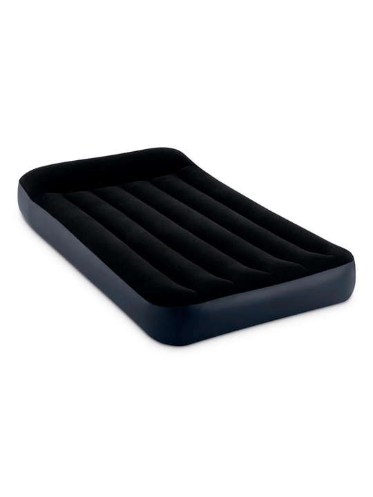 Intex Puflama matras "Pillow Rest Classic" bosh suyagi va ornatilgan nasos 220V bilan