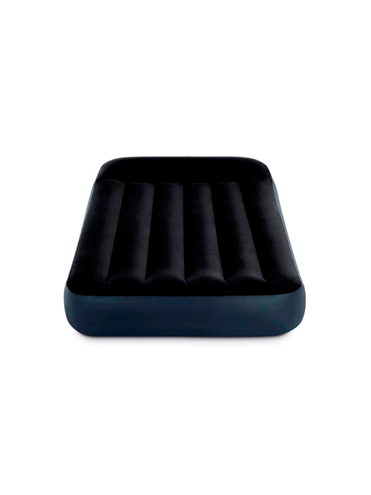 Intex Puflama matras "Pillow Rest Classic" bosh suyagi va ornatilgan nasos 220V bilan