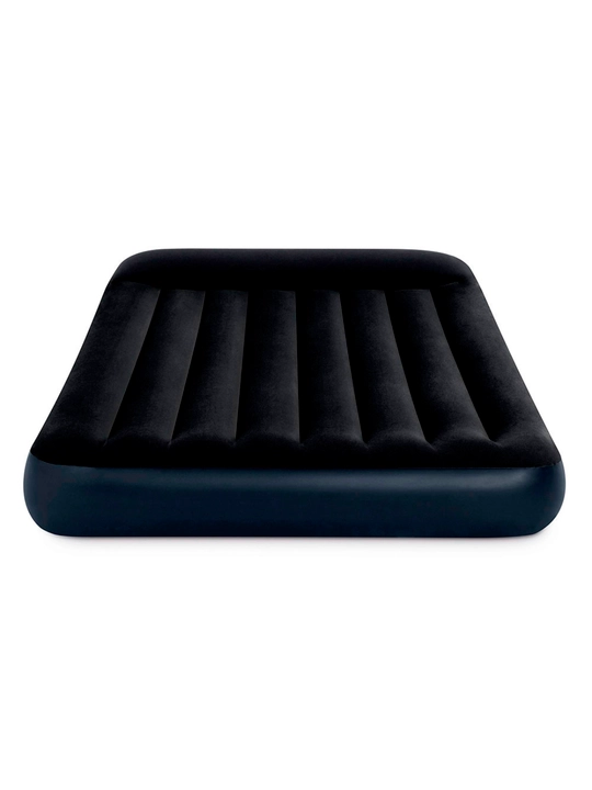 Intex Puflama matras "Pillow Rest Classic" bosh suyagi va ornatilgan nasos 220V bilan