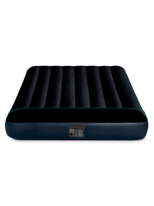 Intex Puflama matras "Pillow Rest Classic" bosh suyagi va ornatilgan nasos 220V bilan