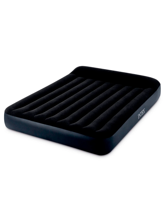 Intex Puflama matras "Pillow Rest Classic" bosh suyagi va ornatilgan nasos 220V bilan