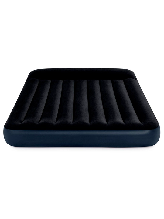 Intex Puflama matras "Pillow Rest Classic" bosh suyagi va ornatilgan nasos 220V bilan