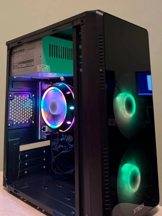 Готовый компьютер, системный блок Core i5, 8Gb ОЗУ, SSD  512GB-1TB RGB кулер кейс + бонус