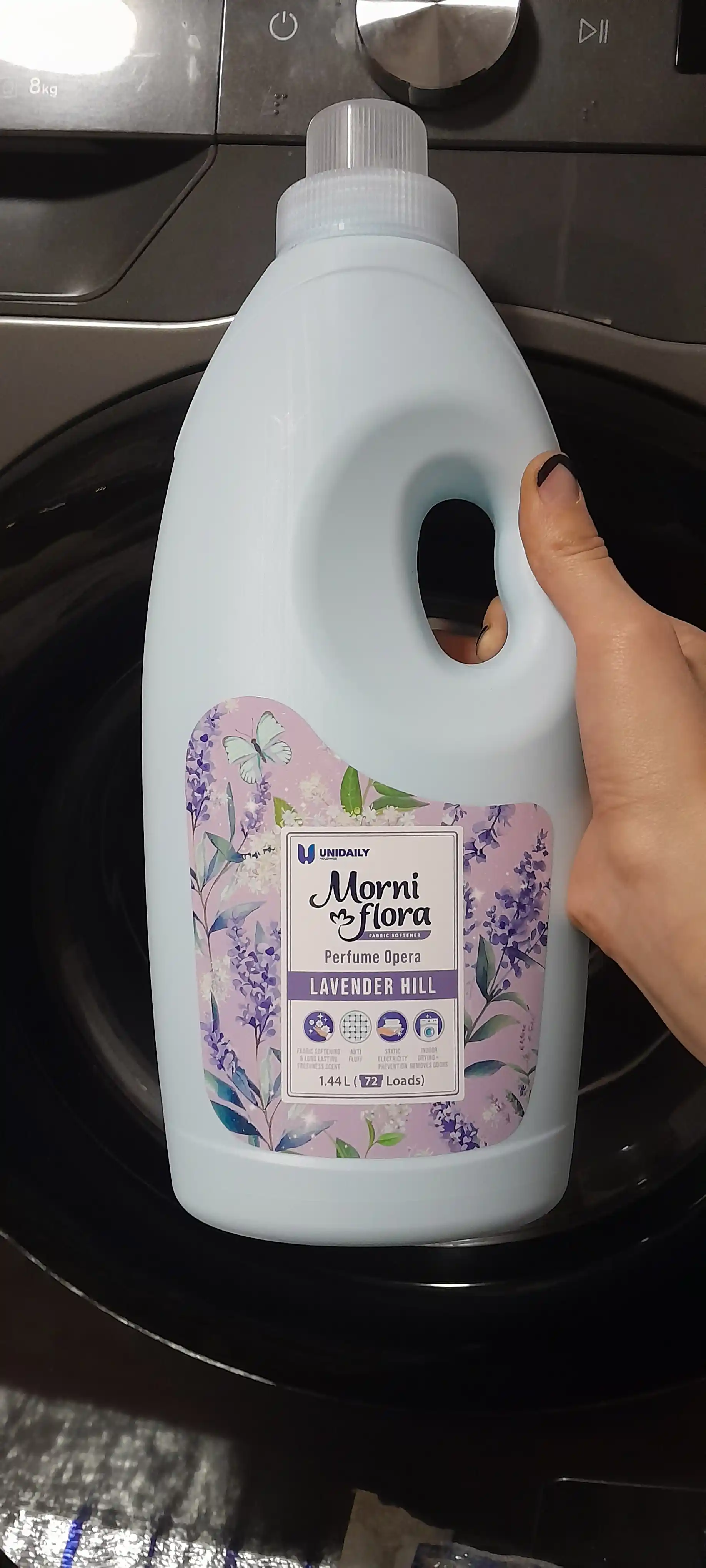 Morni Flora atirli kir yuvish konditsioneri, 1.44 litr