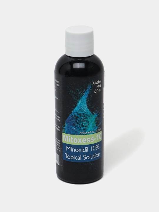 Minoksidil 10% Mitoxess Topical Solution USP, для роста волос и бороды, 60 мл