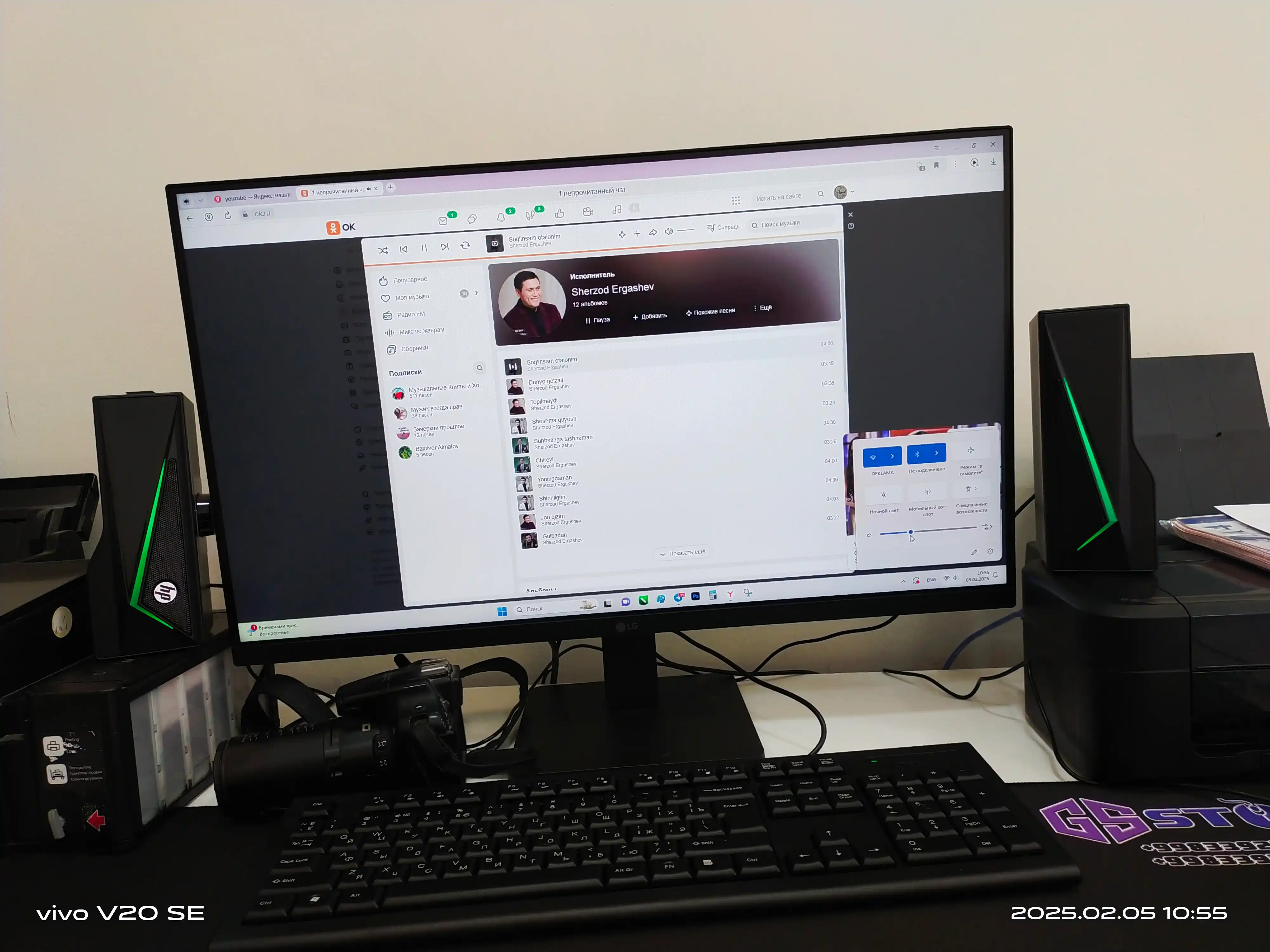 Колонка HP DHE 6003 RGB подходит для ПК, ноутбука и телефонов
