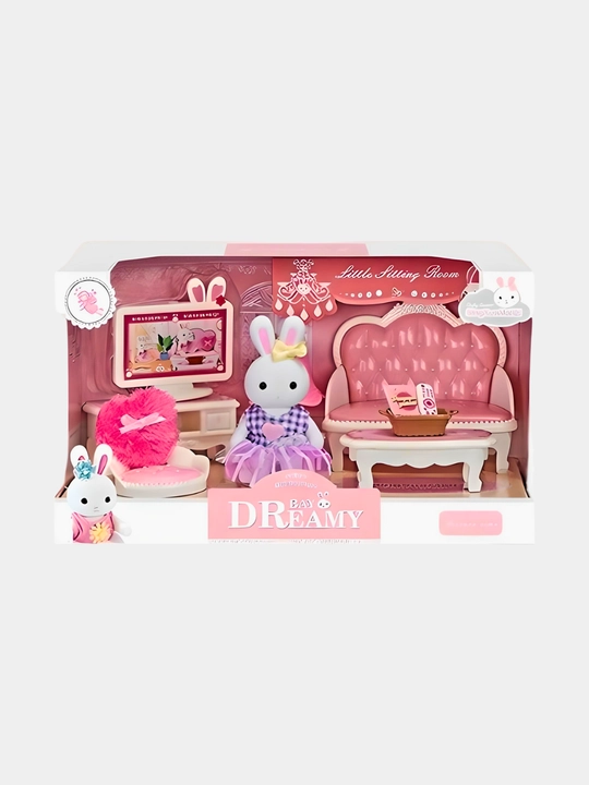 Кукольный домик для девочек, дом зайчика, кролика, Sylvanian Families