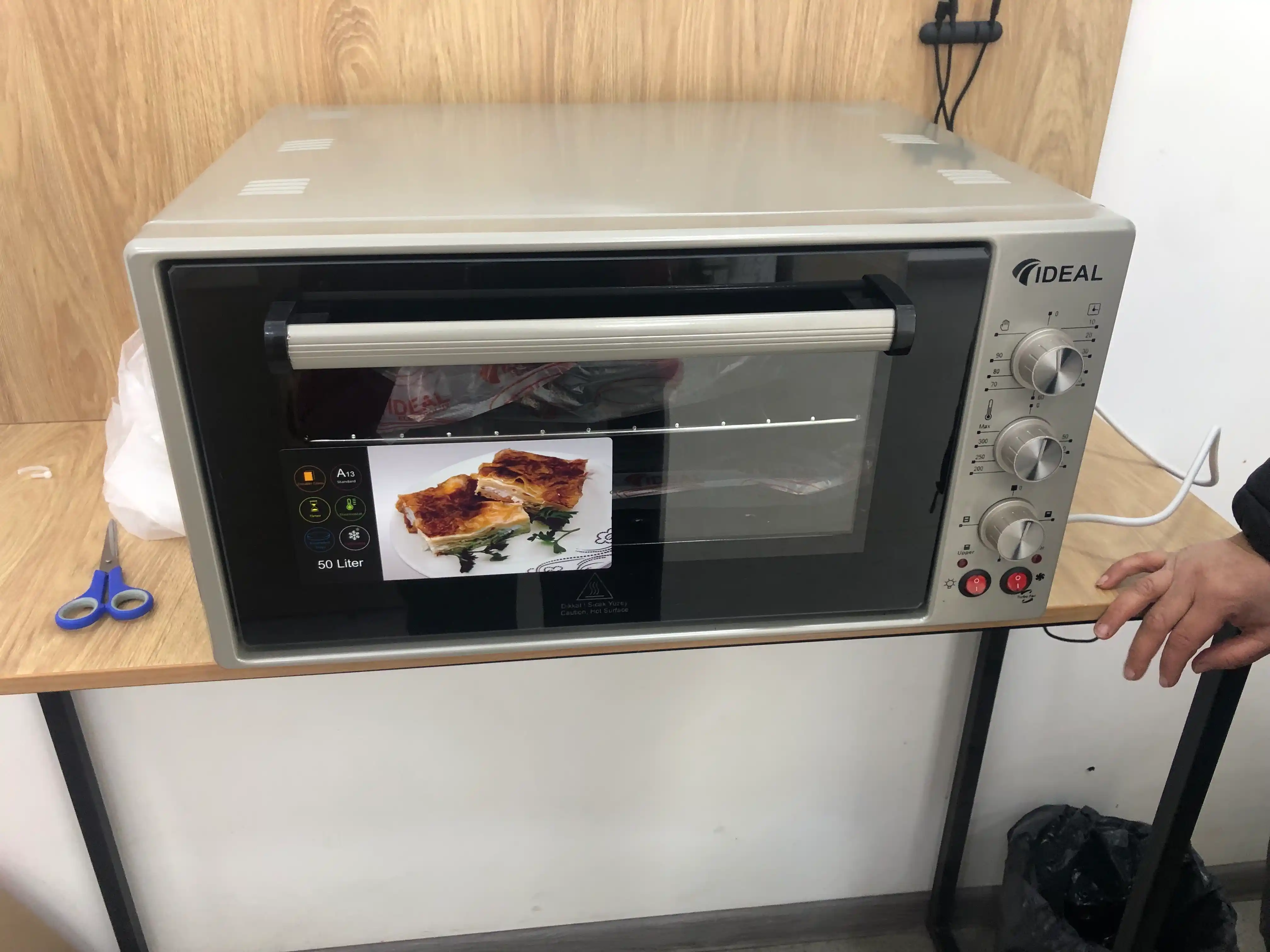 Mini pech Ideal M5002, pech hajmi 50 litr, turbo motor