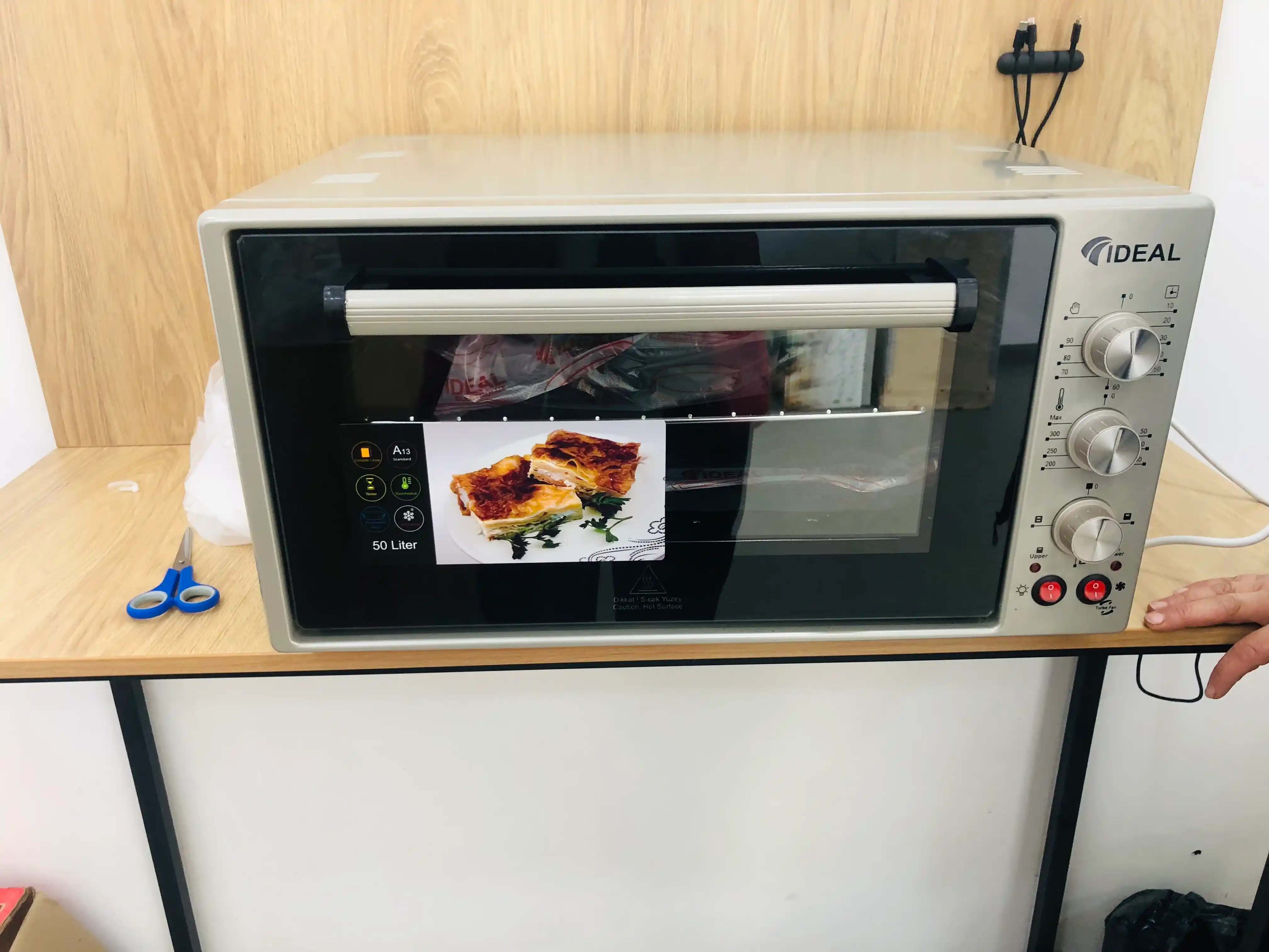 Mini pech Ideal M5002, pech hajmi 50 litr, turbo motor