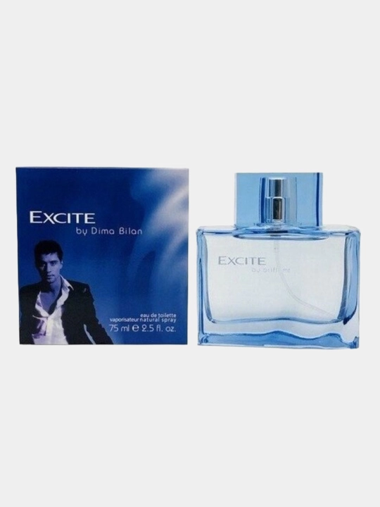 Erkaklar uchun xushbo`ylangan suvi Excite, dengiz tozaligi, 75 ml