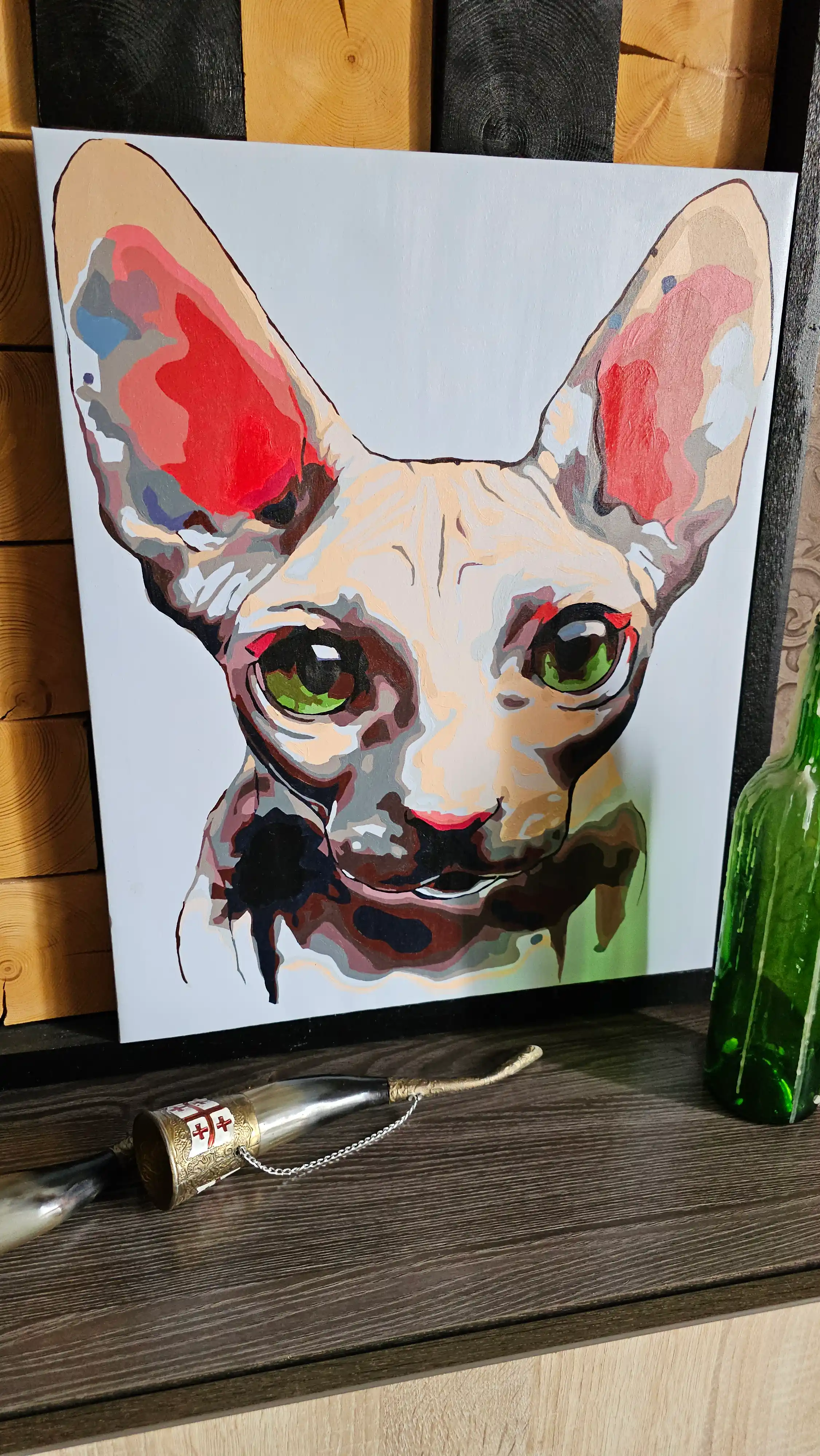 Картина рисование по номерам ARTERY "Котики", раскраска на холсте, 40 * 50 см