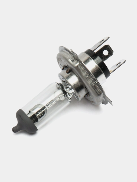 Galogen lampa Osram H4 Standart, 12 V, 60/55 Vt, avtomobil zavatsko'y lampalari uchun