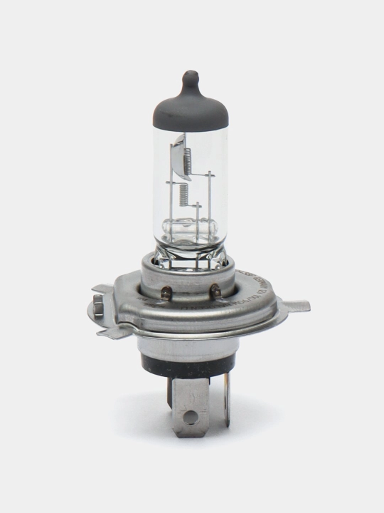 Galogen lampa Osram H4 Standart, 12 V, 60/55 Vt, avtomobil zavatsko'y lampalari uchun