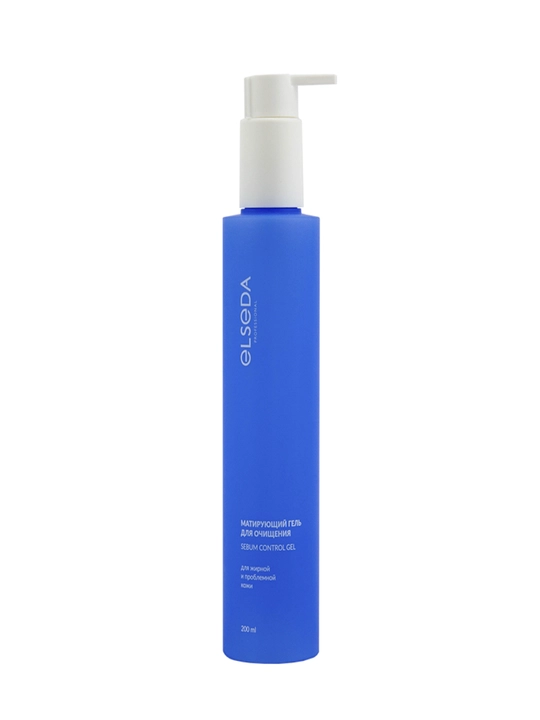 Yog'li va muammoli terini tozalash uchun matlashtiruvchi gel, 200 ml - 