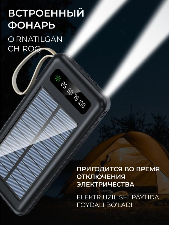Повербанк iPhone android, Power bank внешний аккумулятор, 10000, 20000, 30000
