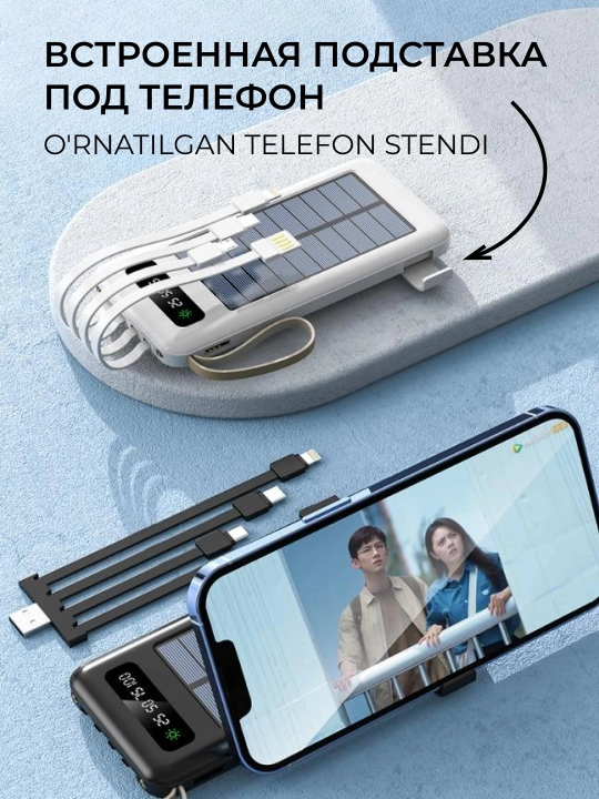 Повербанк iPhone android, Power bank внешний аккумулятор, 10000, 20000, 30000