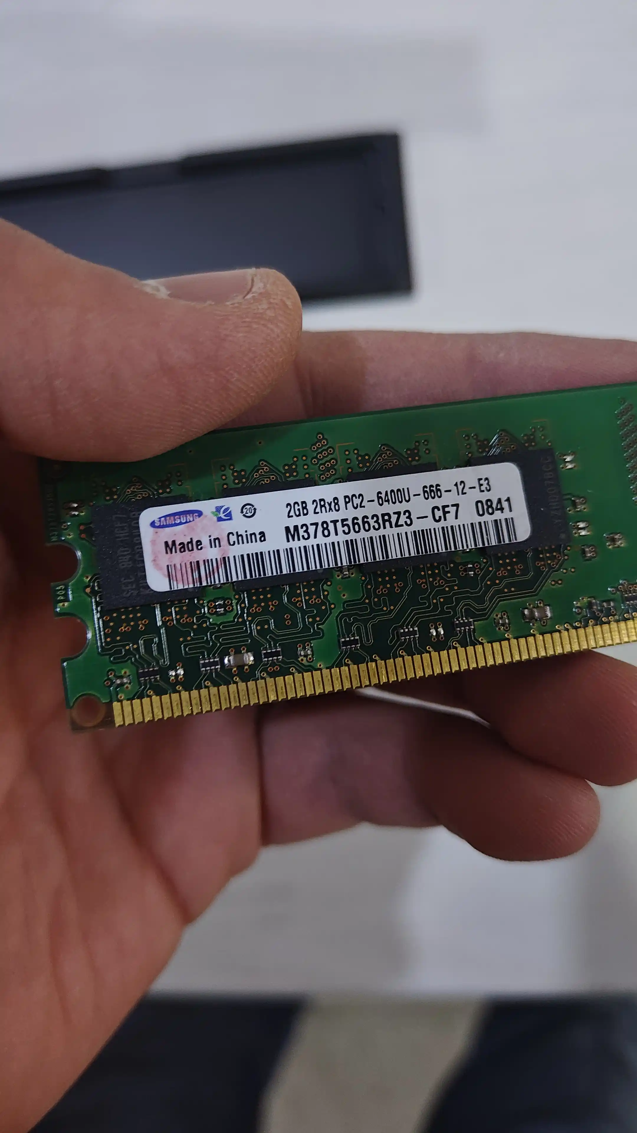 Operativ xotira ddr2, 2gb, 800mhz kompyuter uchun PC2-6400U OZU