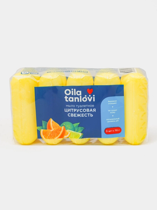 Oila Tanlovi atir sovuni 70 g, 5 dona